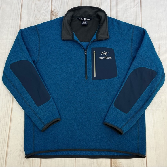 Arc'teryx Other - Arc’teryx Apache AR Zip Neck Fleece Pullover Blue Sz XL